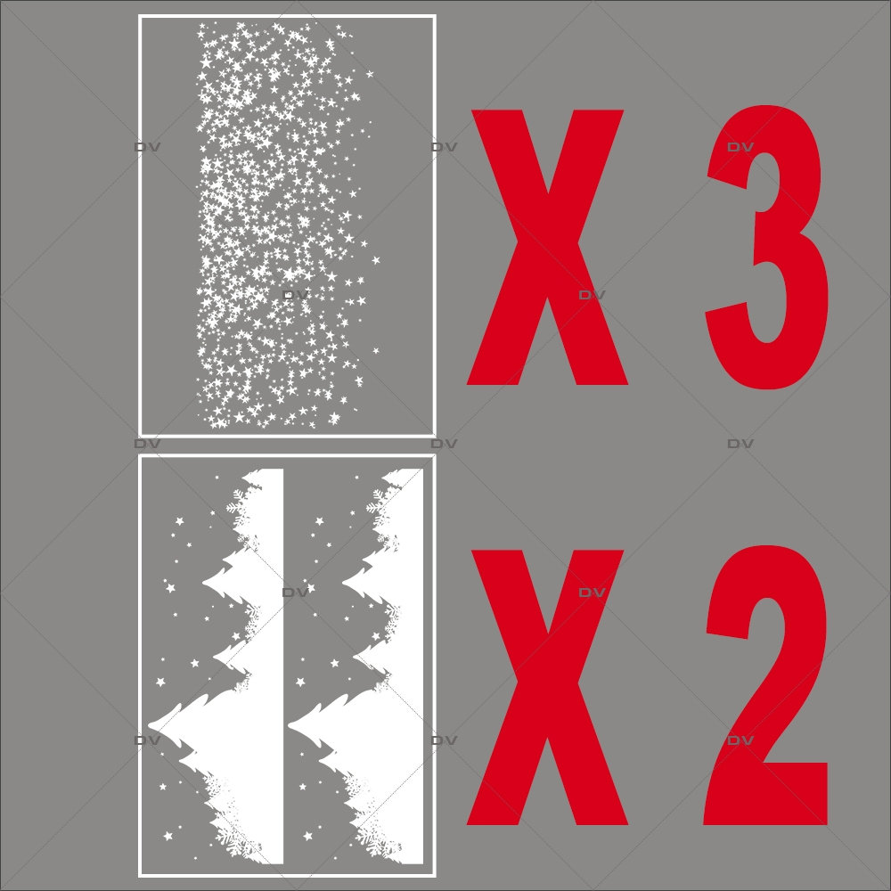 Lot-promotionnel-5-stickers-vitrine-noel-etoile-frises-neige-sapins-etoiles-electrostatique-sans-colle-repositionnable-DECO-VITRES-KIT82 Lot-promotionnel-5-stickers-vitrine-noel-etoile-frises-neige-sapins-etoiles-electrostatique-sans-colle-repositionnable-DECO-VITRES-KIT82