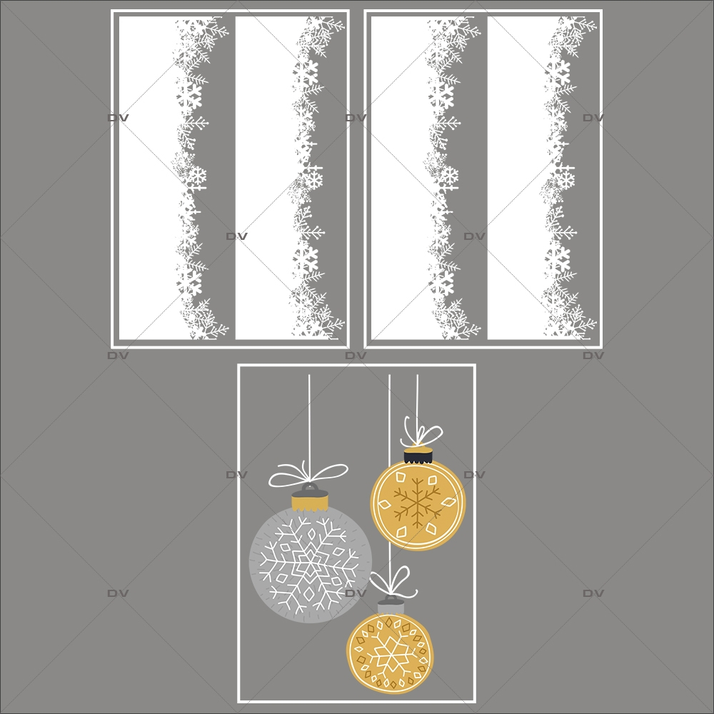 lot-promotionnel-3-stickers-vitrine-noel-espiegle-frises-neige-cristaux-suspensions-boules-de-noel-electrostatique-sans-colle-repositionnable-DECO-VITRES-KIT104