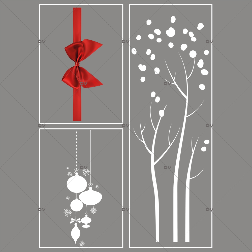 lot-promotionnel-3-stickers-vitrine-noel-elegant-arbre-givre-suspensions-de-boules-et-cristaux-ruban-noeud-cadeau-rouge-electrostatique-sans-colle-repositionnable-DECO-VITRES-KIT46