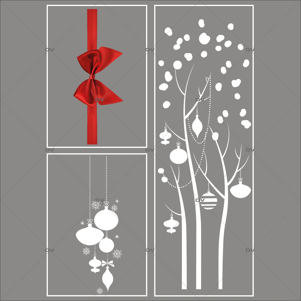 lot-promotionnel-3-stickers-vitrine-noel-elegant-arbre-givre-suspensions-de-boules-et-cristaux-ruban-noeud-cadeau-rouge-electrostatique-sans-colle-repositionnable-DECO-VITRES-KIT49