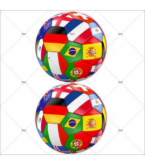 Sticker-ballons-de-foot-drapeaux-internationaux-français-France-vitrophanie-décoration-vitrine-événementielle-électrostatique-sports-fêtes-sans-colle-repositionnable-réutilisable-DECO-VITRES