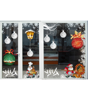 vitrine-decoration-noel-boules-effet-depoli-givre-cristaux-lanterne-pere-noel-epis-ble-boulangerie-patisserie-electrostatique-vitrophanie-DECO-VITRES