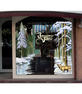 photo-sticker-foret-de-sapins-vitrine-noel-cerf-paysage-hiver-enneige-texte-joyeuses-fetes-vitrophanies-electrostatiques-reutilisable-DECO-VITRES