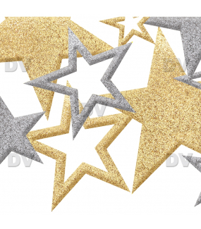 Sticker-frises-étoiles-or-argent-vitrophanie-décoration-vitrine-noël-électrostatique-sans-colle-repositionnable-réutilisable-DECO-VITRES