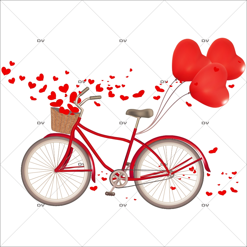 sticker-bicyclette-coeurs-rouge-decoration-vitrine-saint-valentin-fetes-meres-peres-vitrophanie-electrostatique-sans-colle-reutilisable-DECO-VITRES-SV60D