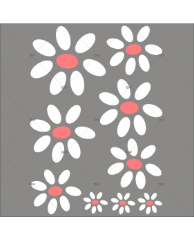 FLEURS38 - Sticker fleurs