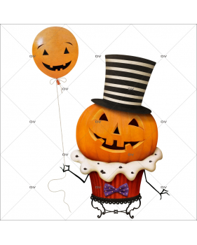 sticker-citrouille-halloween-cup-cake-ballon-haut-de-forme-boulangerie-patisserie-vitrophanie-electrostatique-sans-colle-repositionnable-DECO-VITRES-HALL93
