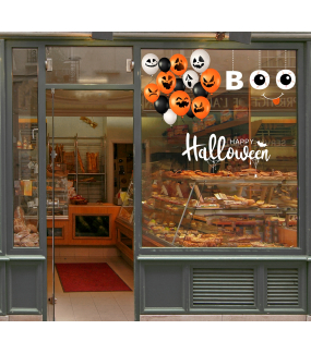 vitrine-halloween-stickers-electrostatiques-vitrophanie-ballons-yeux-injectes-sang-boo-texte-happy-halloween-toiles-araignee-deco-vitres