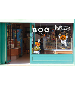 photo-vitrine-sticker-electrostatique-vitrophanie-halloween-citrouille-fantome-patissier-toile-araignee-deco-vitres-happy-boo