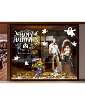 halloween-photo-decoration-sticker-electrostatique-vitrine-fantomes-frises-citrouille-epouvantail-texte-happy-halloween-volutes-vitrophanie-DECO-VITRES