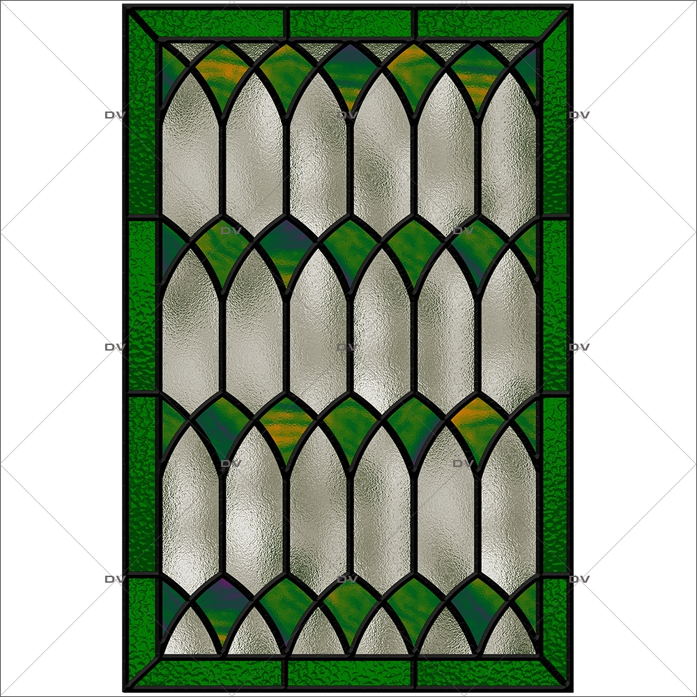 Sticker-vitrail-géométrique-vert-gris-ancien-vintage-retro-vitrophanie-électrostatique-sans-colle-repositionnable-réutilisable-ou-adhésif-décoration-fenêtres-vitres-DECO-VITRES Sticker-vitrail-géométrique-vert-gris-ancien-vintage-retro-vitrophanie-électrostatique-sans-colle-repositionnable-réutilisable-ou-adhésif-décoration-fenêtres-vitres-DECO-VITRES