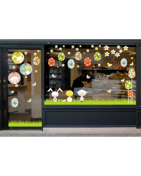 photo-sticker-medaillons-lapin-oeufs-agneau-poussin-papillons-suspensions-oeufs-texte-joyeuses-paques-multicolore-paques-decoration-vitrine-vitrophanie-electrostatique-sans-colle-reutilisable-DECO-VITRES
