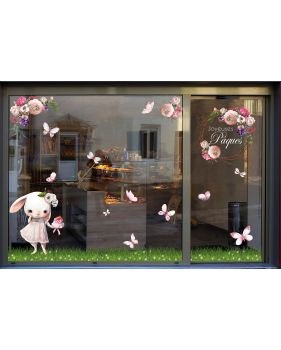 sticker-papillons-aquarelle-romantique-watercolor-roses-printemps-fete-des-meres-decoration-vitrine-vitrophanie-electrostatique-sans-colle-reutilisable-DECO-VITRES-PAP19
