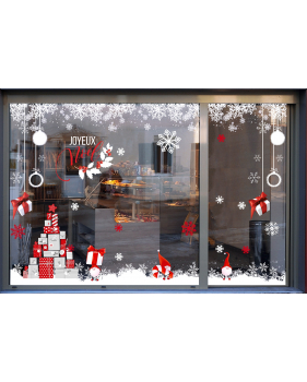 photo-stickers-lutins-sapin-paquets-cadeaux-frises-entourage-cristaux-suspensions-boules-cadeau-noeud-ruban-rouge-texte-joyeux-noel-houx-decoration-vitrine-vitrophanie-electrostatique-sans-colle-reutilisable-DECO-VITRES