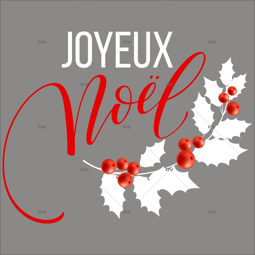 sticker-texte-joyeux-noel-houx-rouge-blanc-vitrophanie-vitrine-noel-electrostatique-sans-colle-DECO-VITRES-JN39