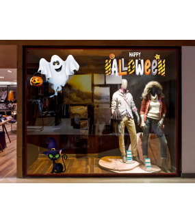 photo-vitrine-sticker-electrostatique-vitrophanie-halloween-fantome-chat-chapeau-sorcière-citrouille-chauve-souris-chaudron-friandises-bulles-texte-happy-halloween-DECO-VITRES