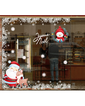 photo-vitrine-noel-cristaux-couronne-bonhomme-neige-pere-noel-renne-electrostatique-DECO-VITRES