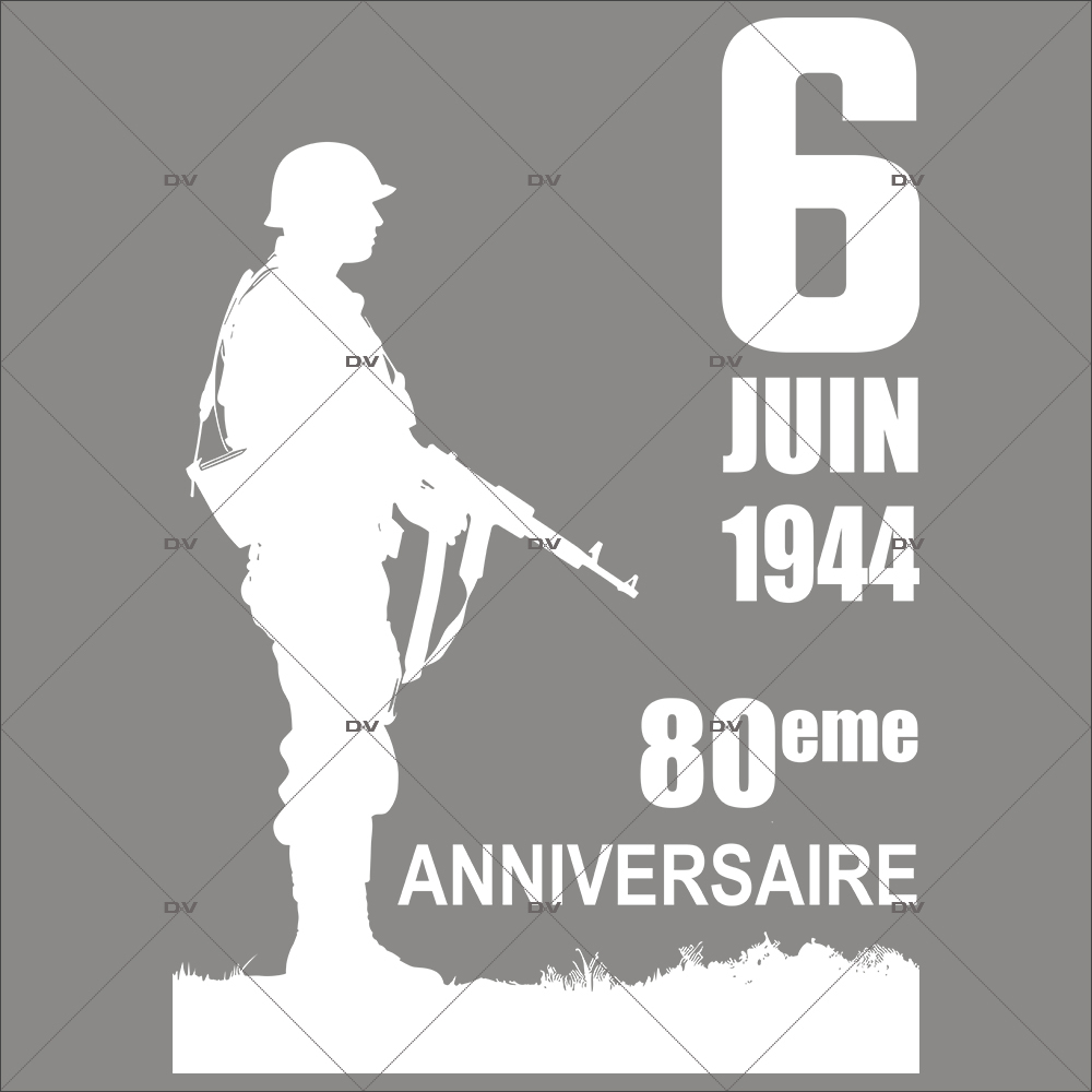 sticker-soldat-d-day-6-juin-1944-deuxieme-guerre-mondiale-debarquement-commemoration-anniversaire-80-ans-DECO-VITRES-DB1