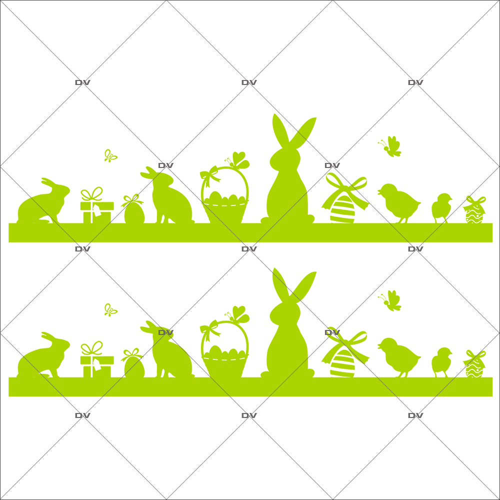 sticker-frises-paques-lapins-cadeaux-oeufs-verte-electrostatique-sans-colle-DECO-VITRES
