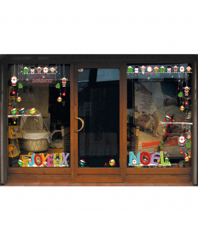 Sticker-branches-oiseaux-de-noël-animaux-givrées-enneigées-vitrophanie-décoration-vitrine-noël-électrostatique-sans-colle-repositionnable-réutilisable-DECO-VITRES