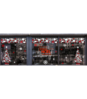 photo-vitrine-noel-style-industriel-sapin-frise-cristaux-DECO-VITRES