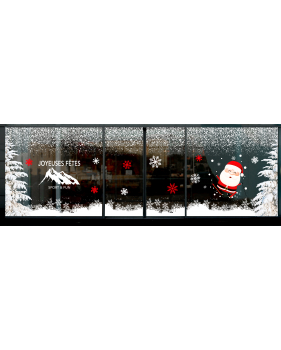 photo-stickers-vitrine-noel-sport-hiver-sapins-flocons-ski-electrostatique-sans-colle-DECO-VITRES