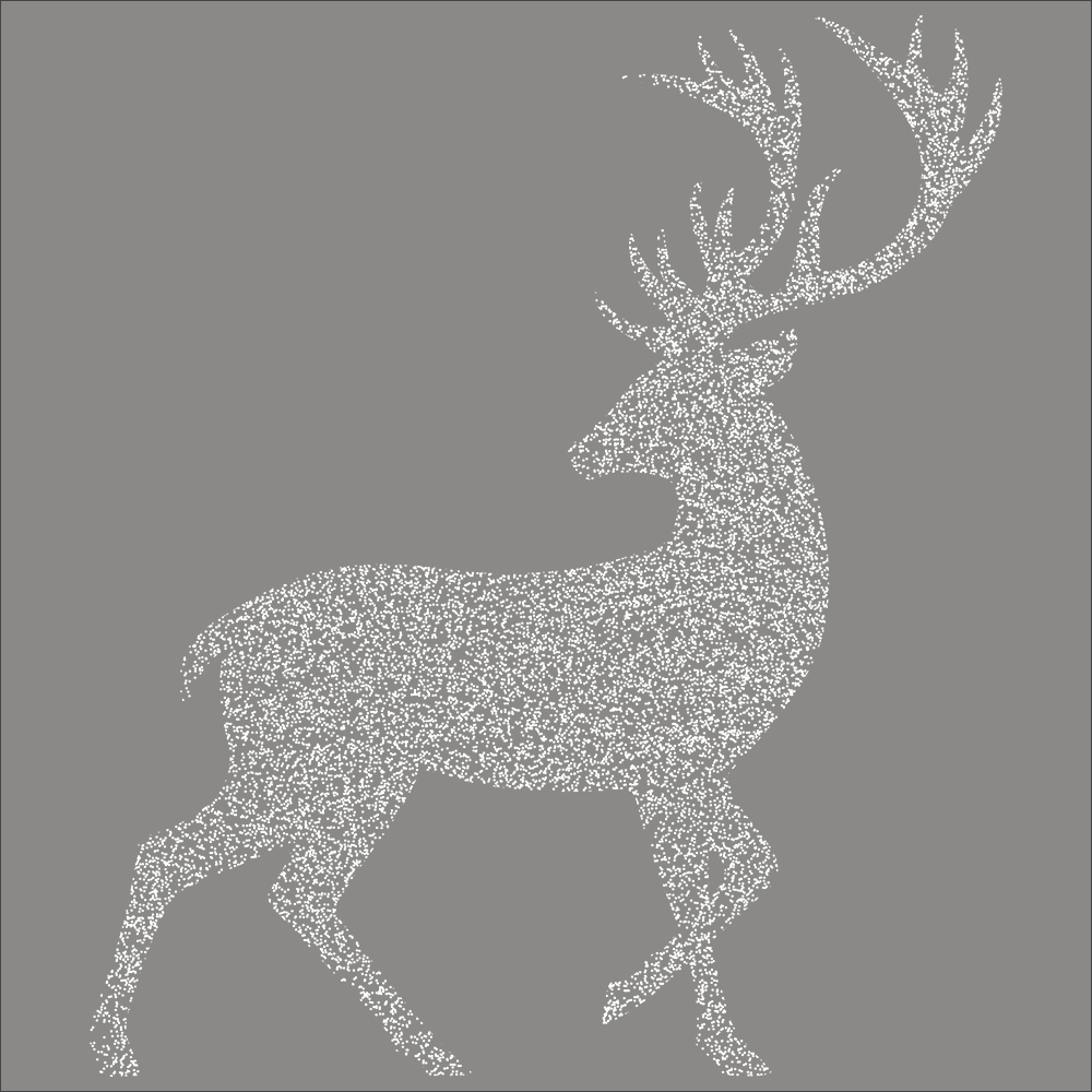 sticker-renne-majestueux-en-petits-flocons-electrostatique-sans-colle-DECO-VITRES-REN10G