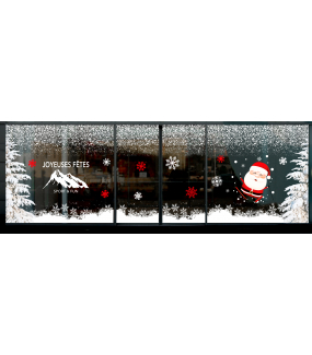 photo-stickers-vitrine-noel-sport-hiver-sapins-flocons-ski-electrostatique-sans-colle-DECO-VITRES