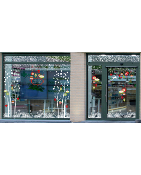 foto-vetrina-di-Natale-vetrofania-insegna-Buon-Natale-bianca-elettrostatica-rosso-verde-DECO-VITRES
