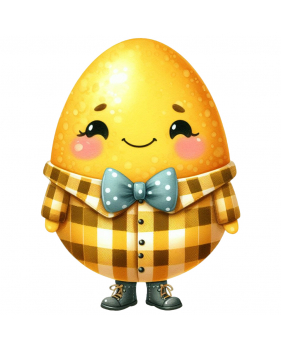 sticker-oeuf-de-paques-noeud-papillon-electrostatique-sans-colle-DECO-VITRES-PAQ237