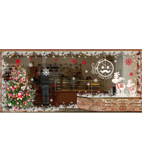 Sticker-frises-cristaux-de-neige-géants-flocons-blancs-paysage-hiver-vitrophanie-décoration-vitrine-noël-électrostatique-sans-colle-repositionnable-réutilisable-DECO-VITRES