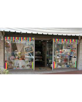 Sticker-ardoise-fourniture-scolaire-craie-vitrophanie-décoration-vitrine-rentrée-des-classes-électrostatique-sans-colle-repositionnable-réutilisable-DECO-VITRES