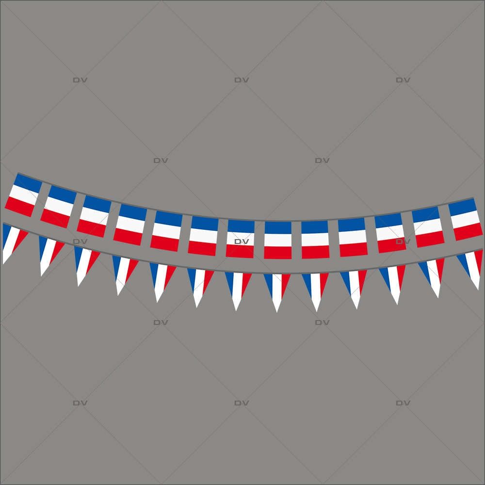 Sticker-frises-de-drapeaux-et-fanions-français-France-vitrophanie-décoration-vitrine-événementielle-électrostatique-sports-fêtes-sans-colle-repositionnable-réutilisable-DECO-VITRES