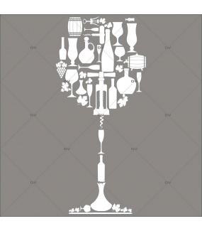 Sticker-verre-accessoires-vins-carafe-tonneau-verres-vitrophanie-décoration-vitrine-cave-caviste-bar-à-vins-restaurant-supermarché-électrostatique-sans-colle-repositionnable-réutilisable-DECO-VITRES