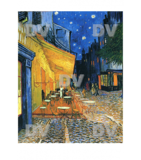 Sticker-vitrail-Van-Gogh-terrasse-Arles-retro-vintage-vitrophanie-électrostatique-sans-colle-repositionnable-réutilisable-ou-adhésif-décoration-fenêtres-vitres-DECO-VITRES
