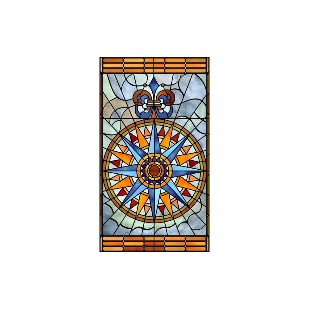 VITP1419 - Sticker vitrail personnalisé VITP1419 - Sticker vitrail personnalisé