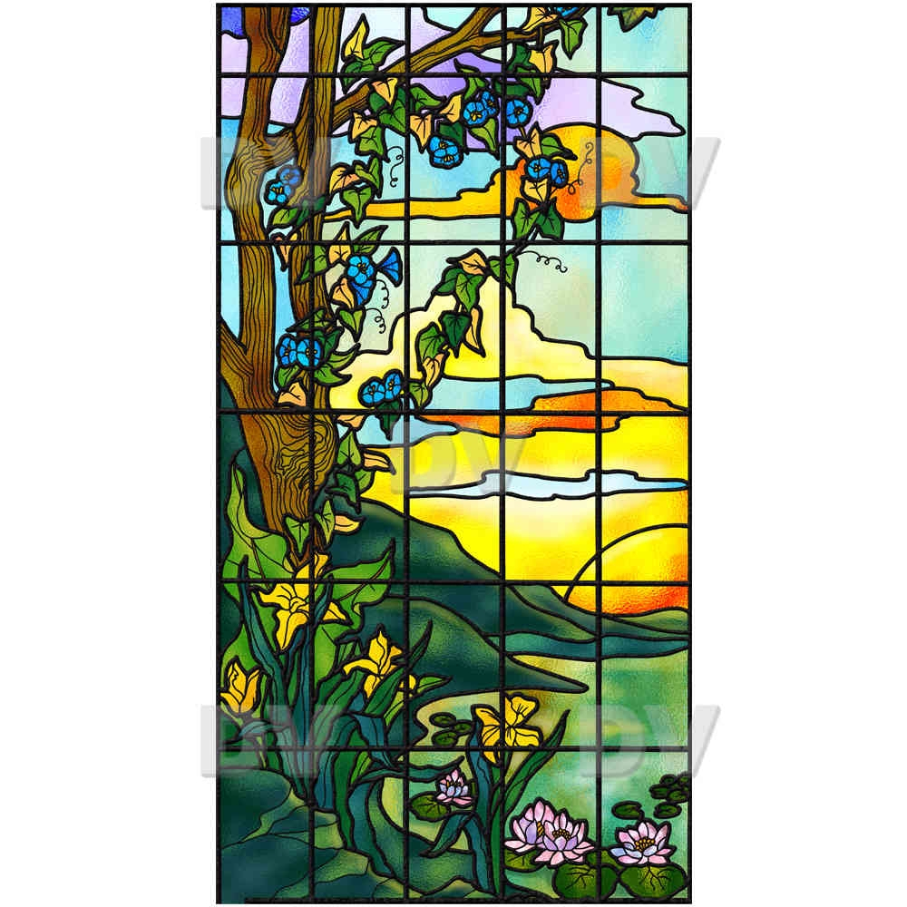 VITP1426 - Sticker vitrail format personnalisé VITP1426 - Sticker vitrail format personnalisé