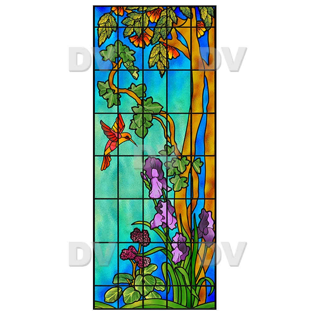 VITP1469 - Sticker vitrail format personnalise VITP1469 - Sticker vitrail format personnalise