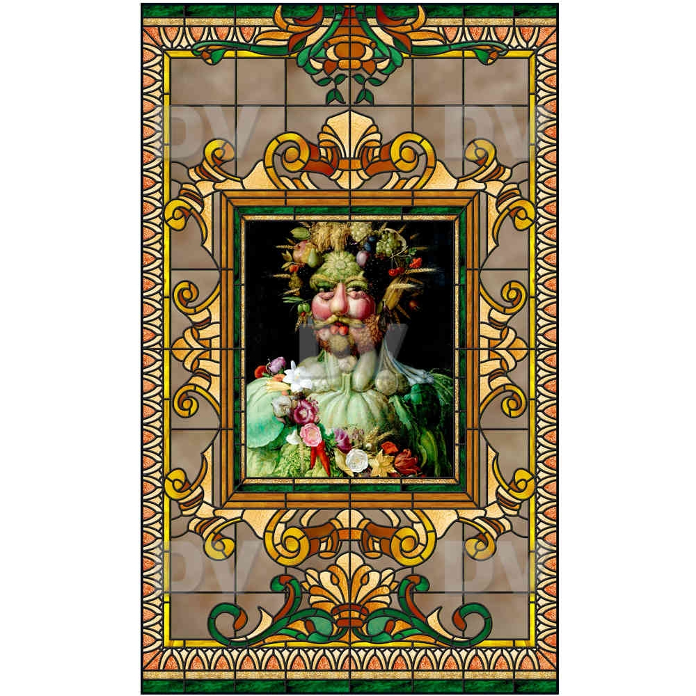 VITP1487 - Sticker vitrail format personnalisé VITP1487 - Sticker vitrail format personnalisé