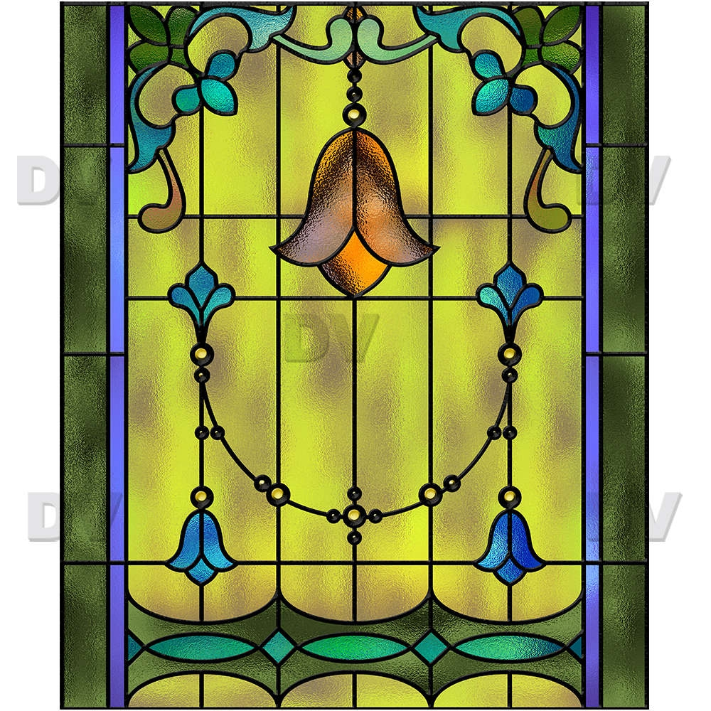 VITP1579 - Sticker vitrail format personnalisé VITP1579 - Sticker vitrail format personnalisé