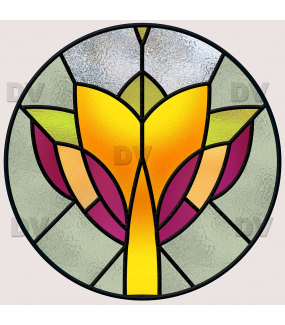 VITP1665 - Sticker vitrail personnalisé