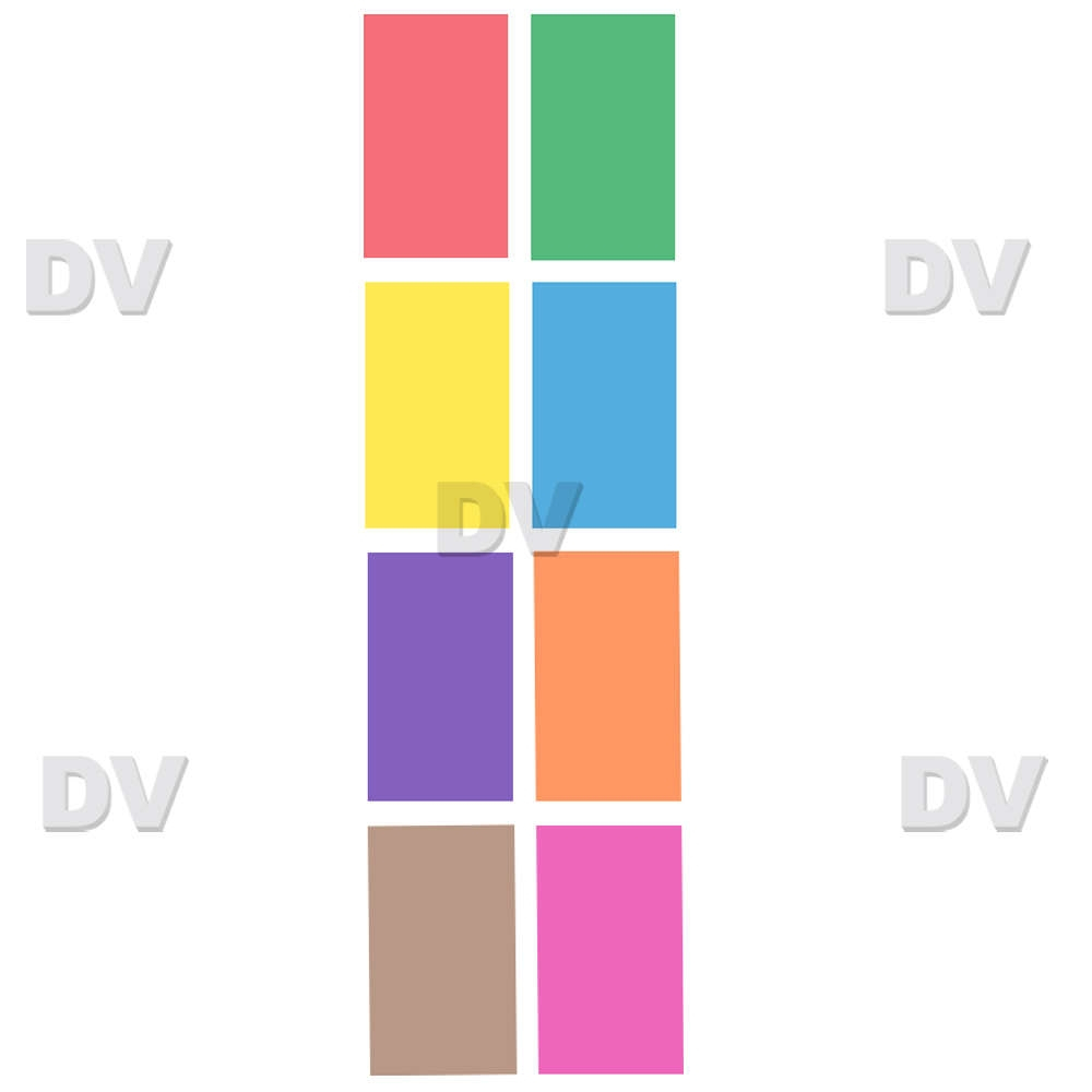 VITP1672 - Lot de 8 stickers vitraux personnalisés VITP1672 - Lot de 8 stickers vitraux personnalisés