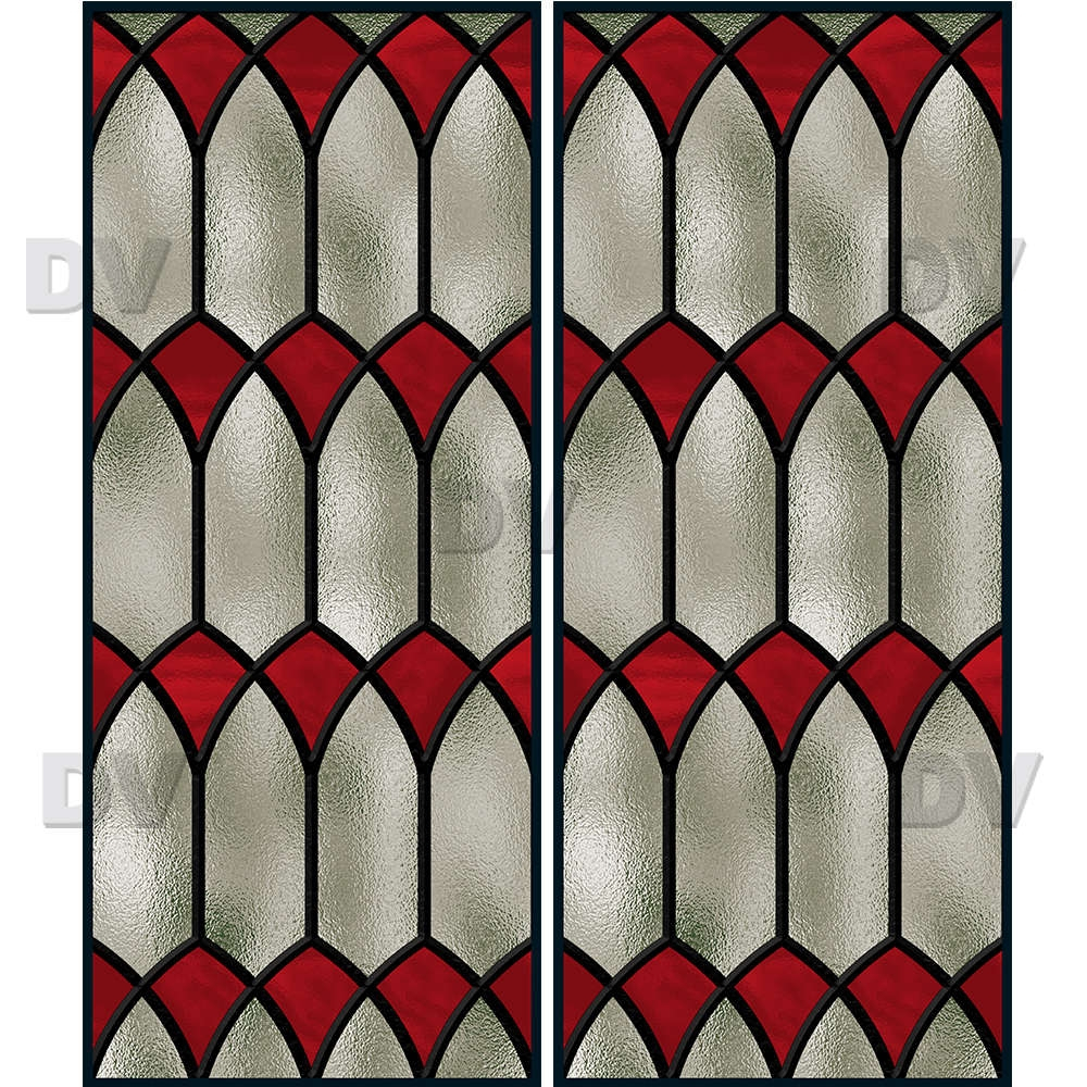 VITP1707 - Lot de 2 stickers vitraux format personnalisé VITP1707 - Lot de 2 stickers vitraux format personnalisé